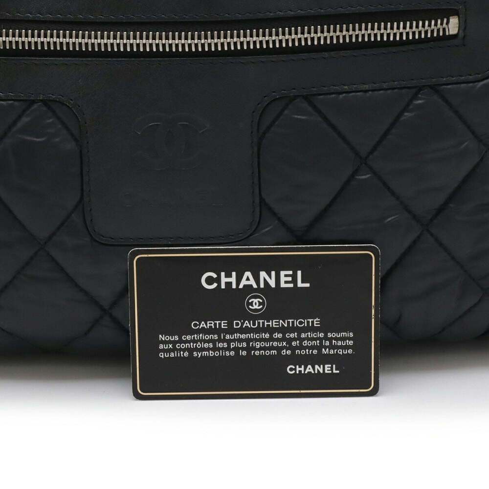 CHANEL Black Leather Tote Bag - Picture 10 of 10